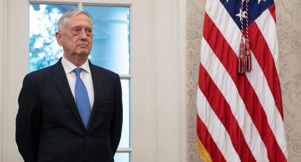 USA forsvarsminister trækker sig efter uenighed med Trump