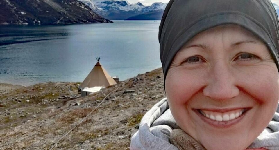 Tina Lynge Schmidt har blandt andet været med til at etablere vand og toiletforhold til turister iNuup Kangerlua.