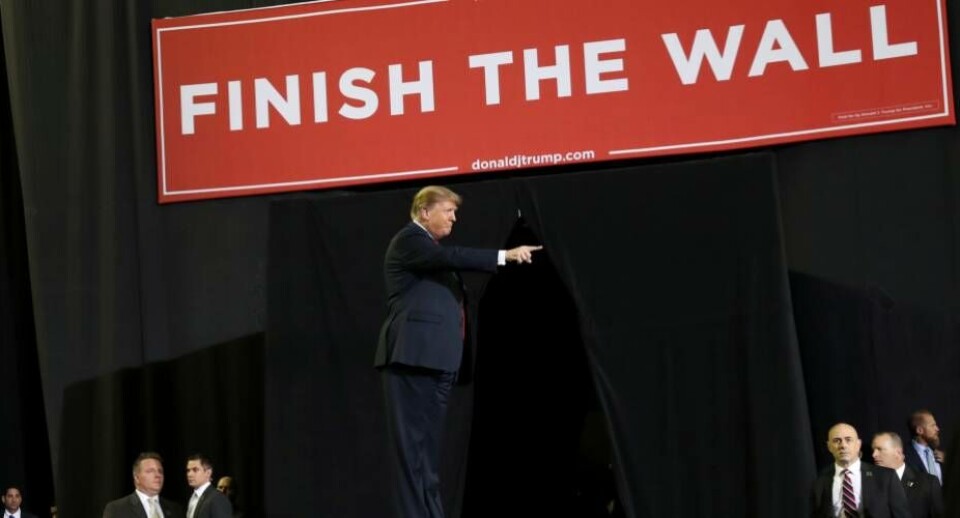 Trump får 89 kilometer grænsehegn