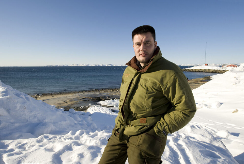 Formanden for råstofudvalget Kim Kielsen, Siumut. Foto: Leiff Josefsen
