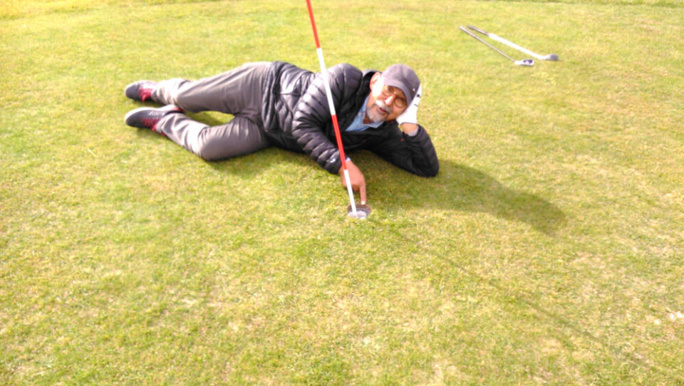 Apollo Jeremiassen golfernermi putup eqqaani nalasoq - arsaaraq tassunga ataasiarluni periarnermini ikivaa Apollo Jeremiassen, golf, hole-in-one