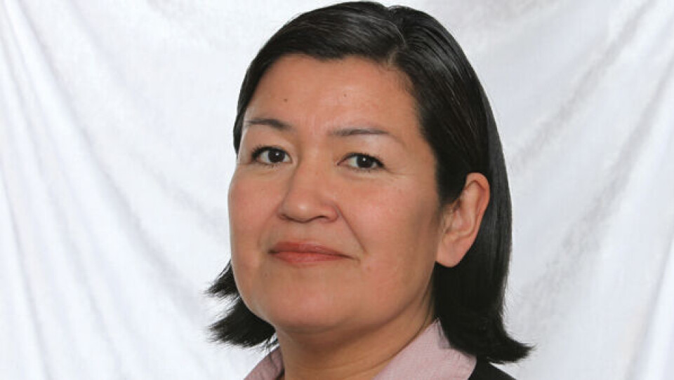 Aleqa Hammond blev i dag Siumuts nye formand. Foto: Siumut.