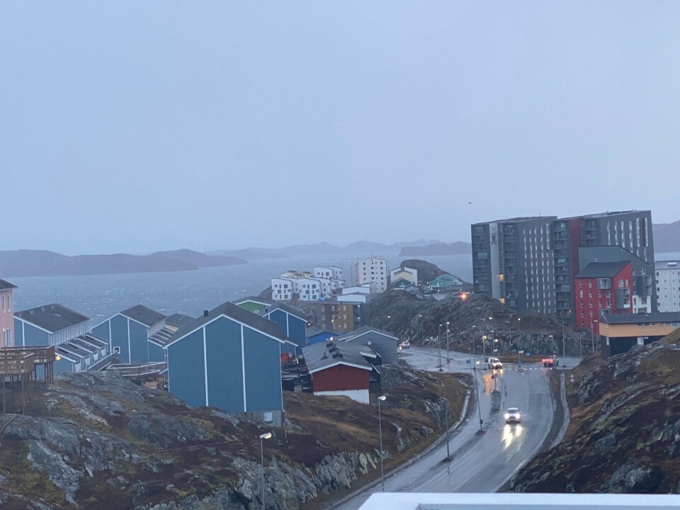 Der er ingen fare på færde mandag eftermiddag, selvom katastrofealarmen har været udløst i Nuuk.