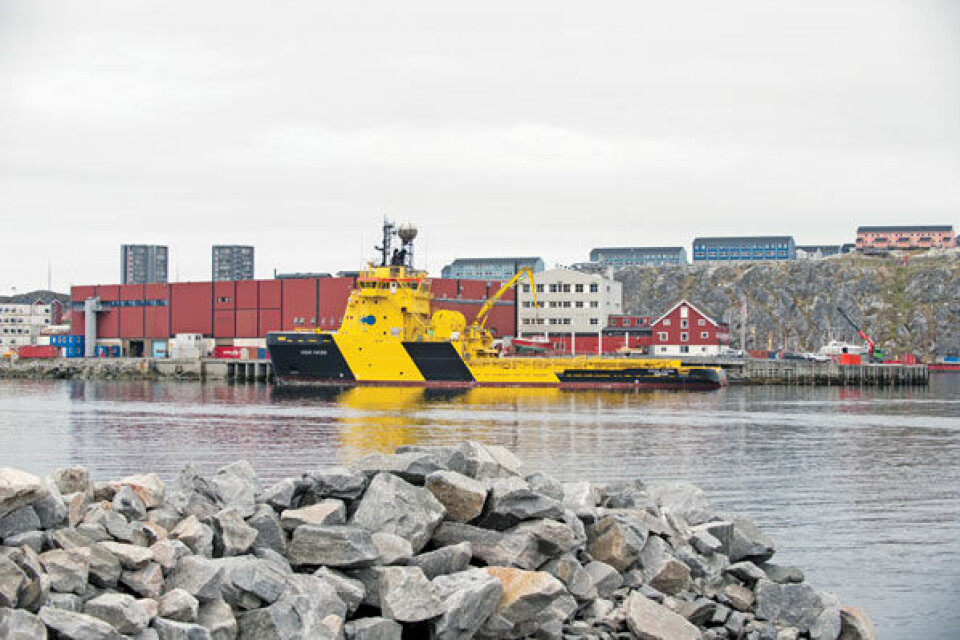 NunaOil ejer 12,5 procent af de 16 licenser ved Vestkysten, og otte procent af de fire licenser ved Kap Farvel. (Foto: Leiff Josefsen).