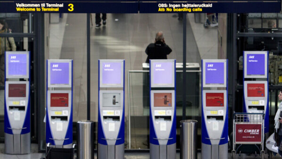 Det danske luftrum vil tidligst åbne igen søndag morgen klokken 8. Foto: Peter Hove Olesen, Polfoto.