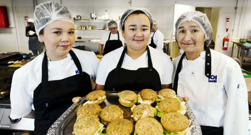 Najannguaq Henningsen, Sinniisoq Berthelsen og Kloe Andersen.