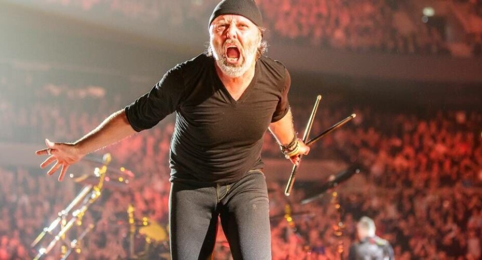 Lars Ulrich får ridderkors af dronningen
