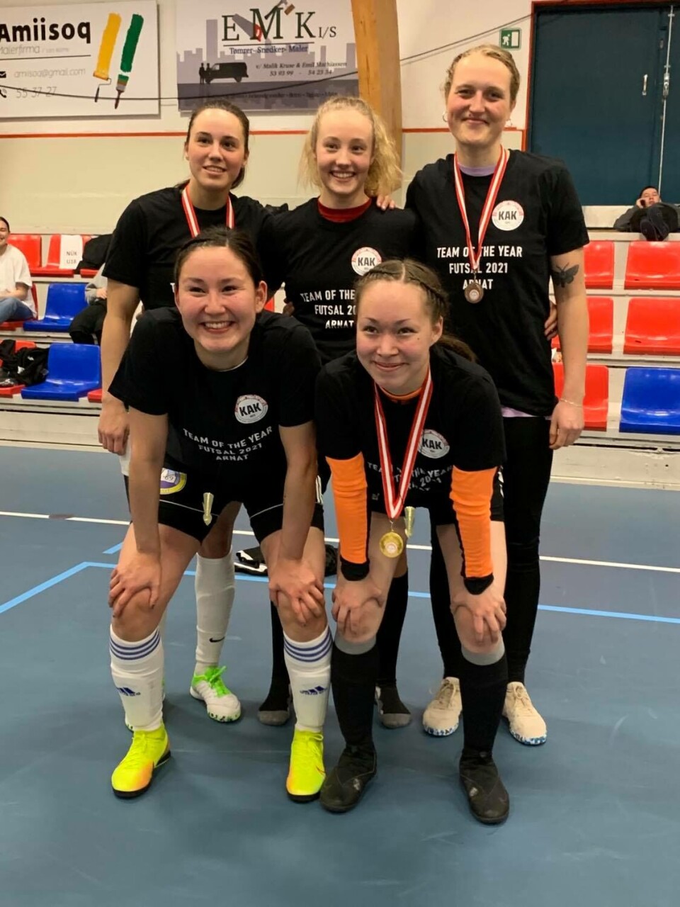 Årets hold med turneringens bedste spillere