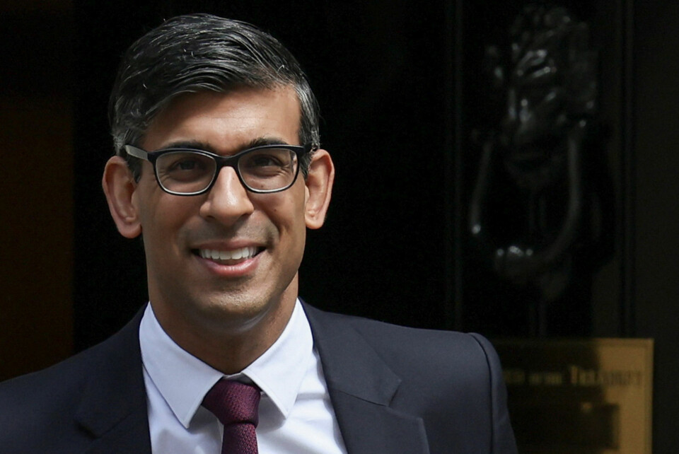 Den britiske premierminister, Rishi Sunak, har mandag besøg af Volodymyr Zelenskyj. (Arkivfoto).