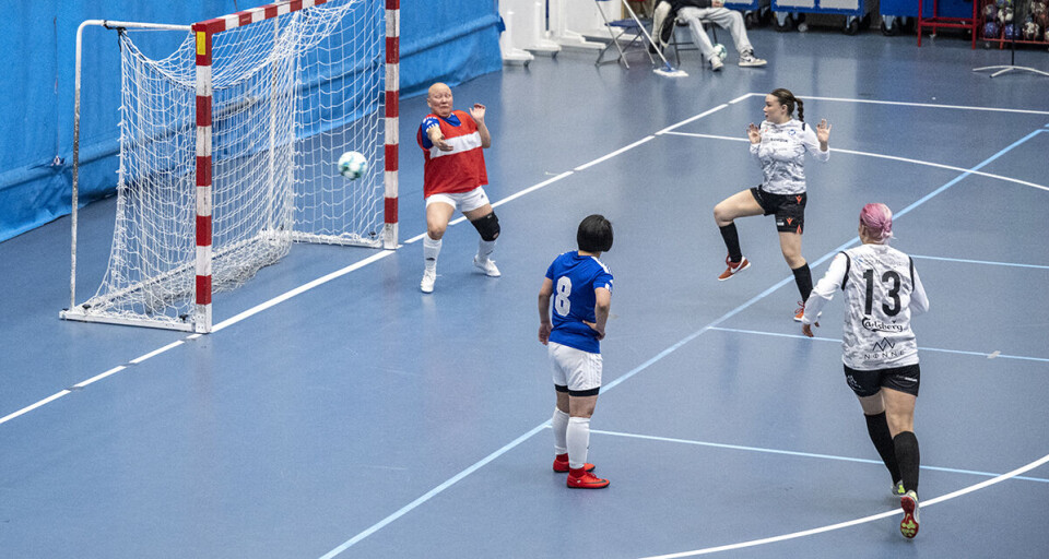 Kvindelandsholdet i futsal, kæmper med kontroverser omkring deres forholdsvis nyansatte landstræner. Arkivfoto.