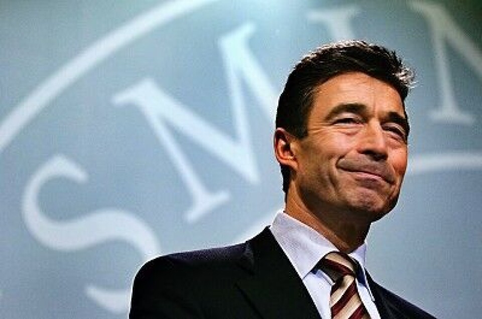 Statsminister Anders Fogh Rasmussen går ind for at Grønland får selvstyre på nationaldagen 2009. / Danish PM Anders Fogh Rasmussen supports Greenland's wish to implement self-rule on its national day next year