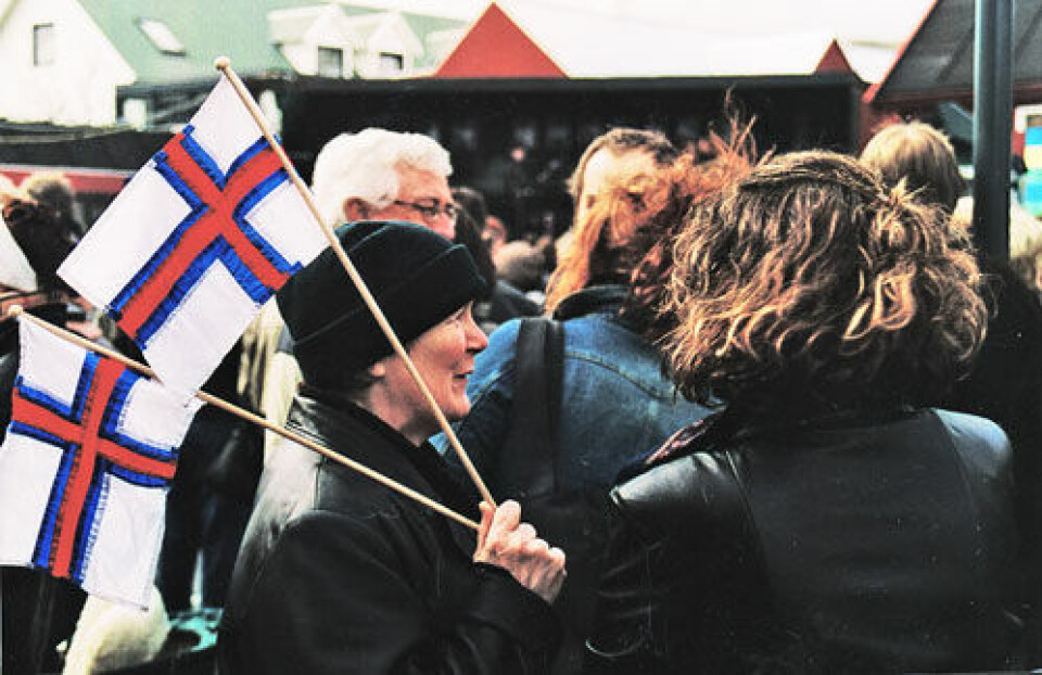 Færøsk flagkrig afblæst
