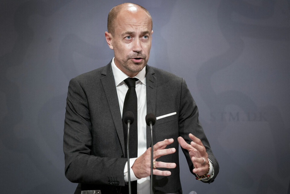 Sundhedsminister Magnus Heunicke (S) er i Grønland fra 9. til 13. august. (Arkivfoto).