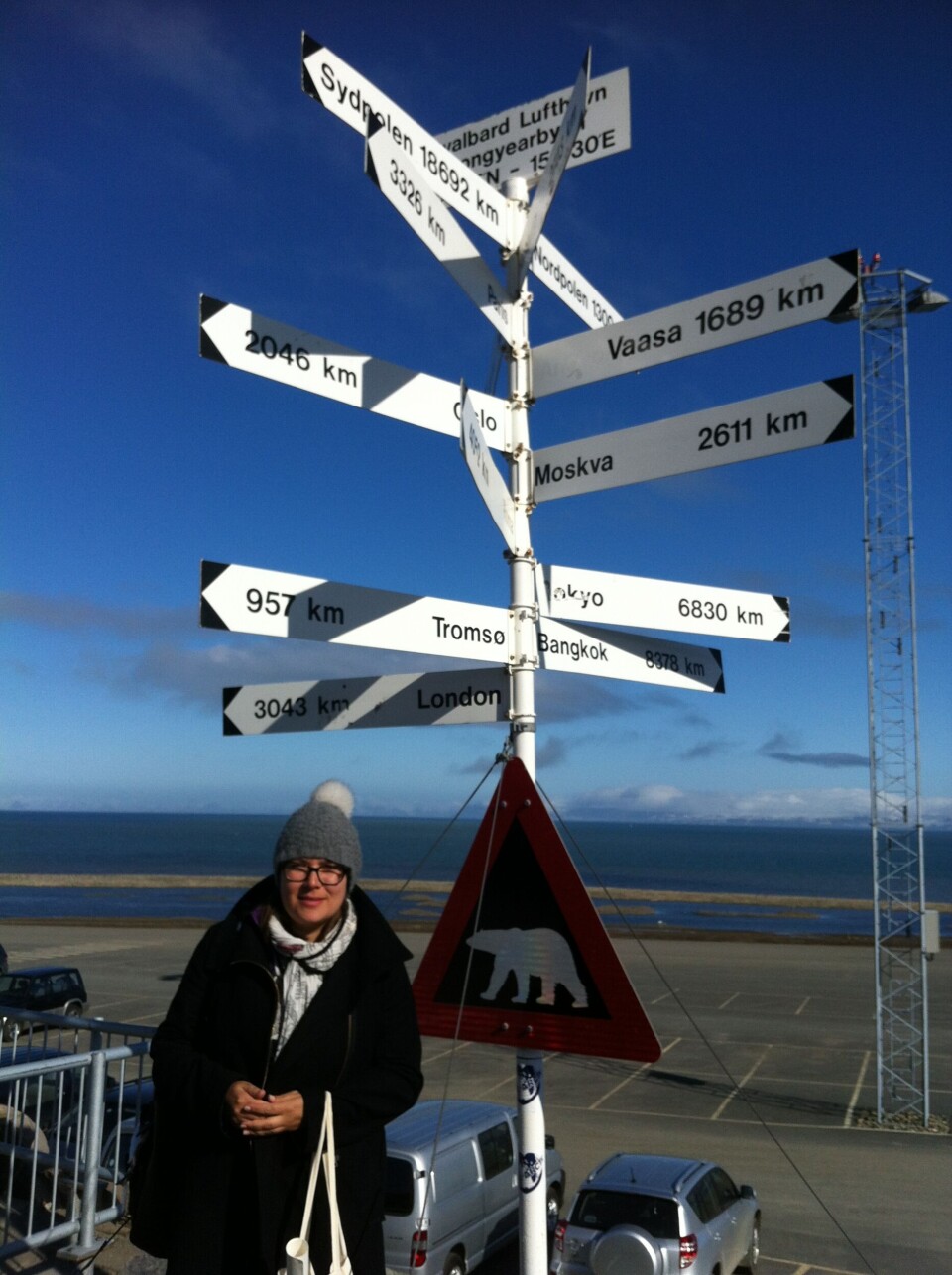 IA’s Sara Olsvig er blevet valgt som ny formand for det arktiske parlamentarikersamarbejde. Her ses hun på Svalbard, hvor hun blev valgt på et møde i den stående komite for parlamentarikere i den arktiske region (SCPAR).