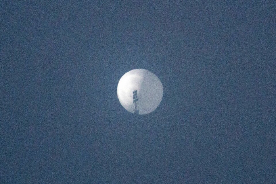 USA mistænker Kina for at spionere med enorm luftballon