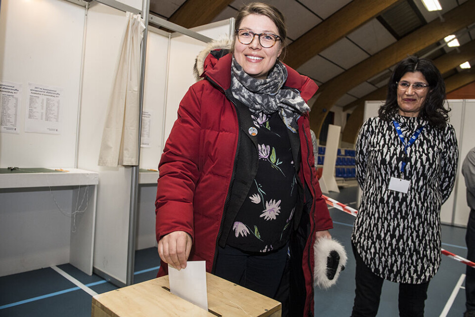 IA-formand Sara Olsvig kan notere en kommunal sejr på sit politiske cv.