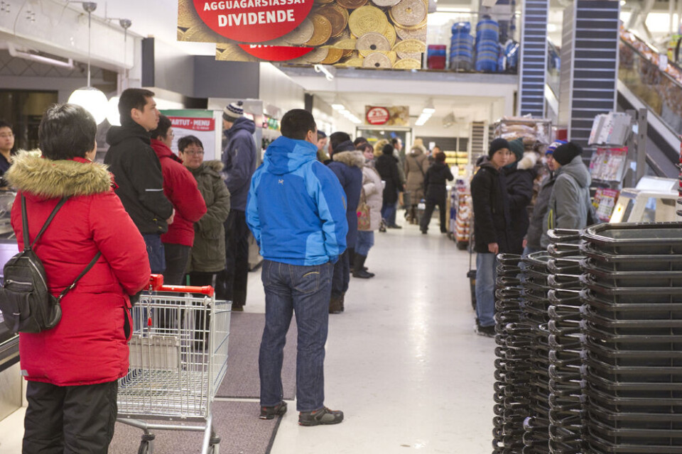 Mange respekterede opfordringen til at vise medfølelse, blandt andet kunderne i Brugseni.