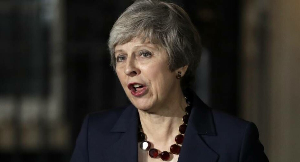 May beder EU om udskydelse af brexit indtil 30. juni