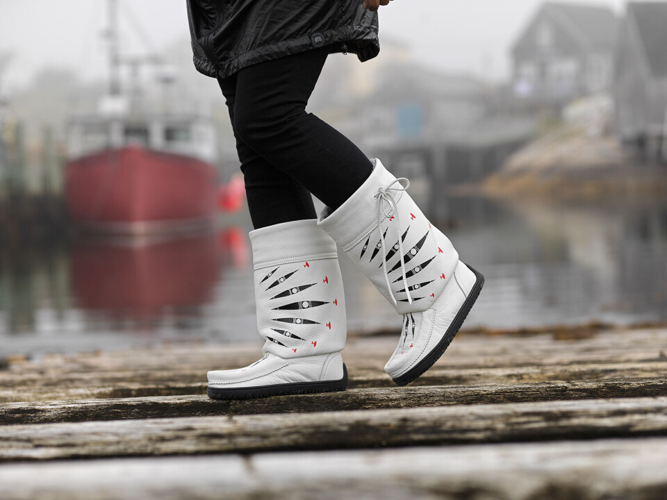 Grønlandske designere laver mukluks