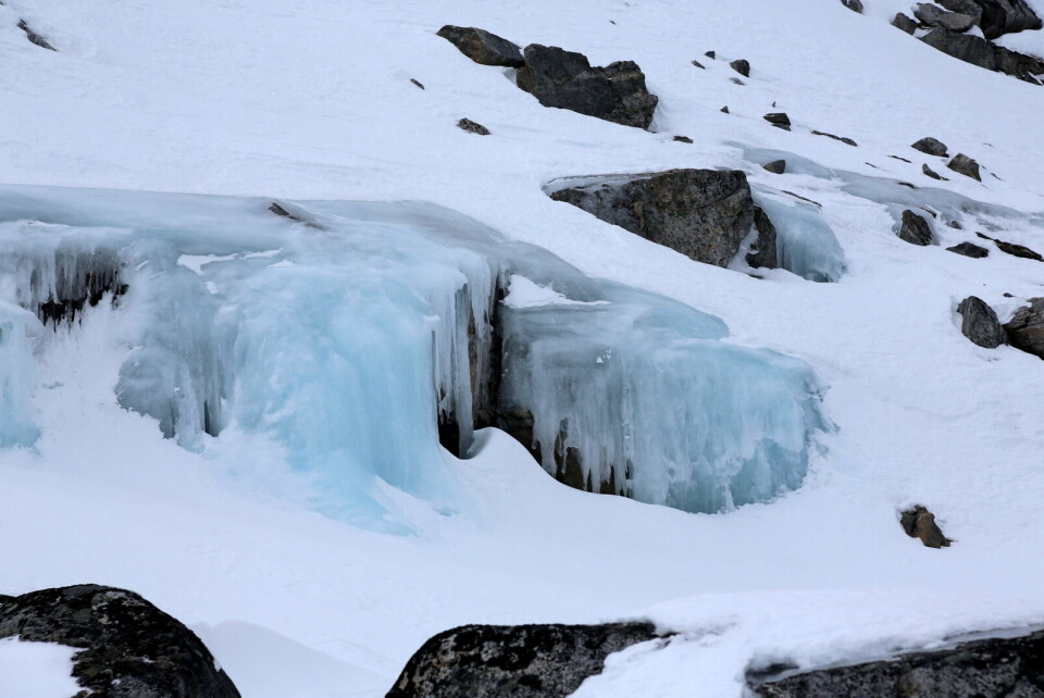 Flotte isformationer på Lille Malene