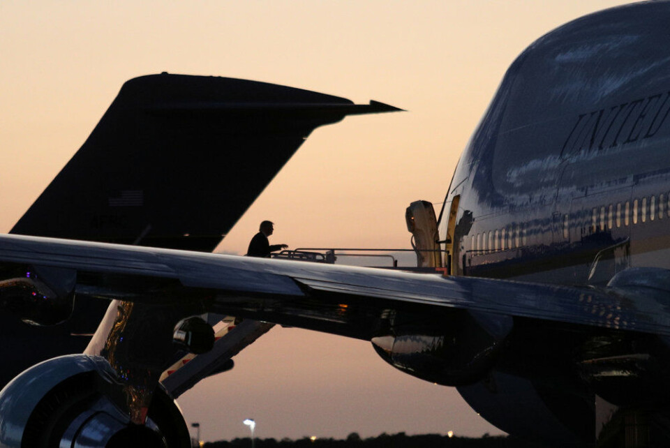 Præsident Donald Trump siger fredag aften lokal tid fra præsidentflyet Air Force One, at han vil forbyde den kinesiske app TikTok i USA.