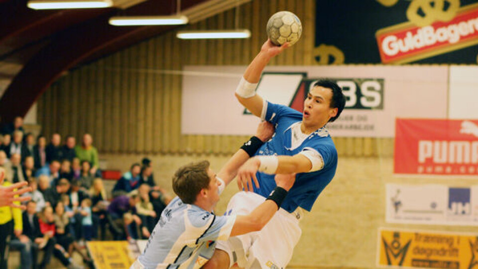 Herrerne tabte i aftes til Odder. Foto: Odder Håndbold