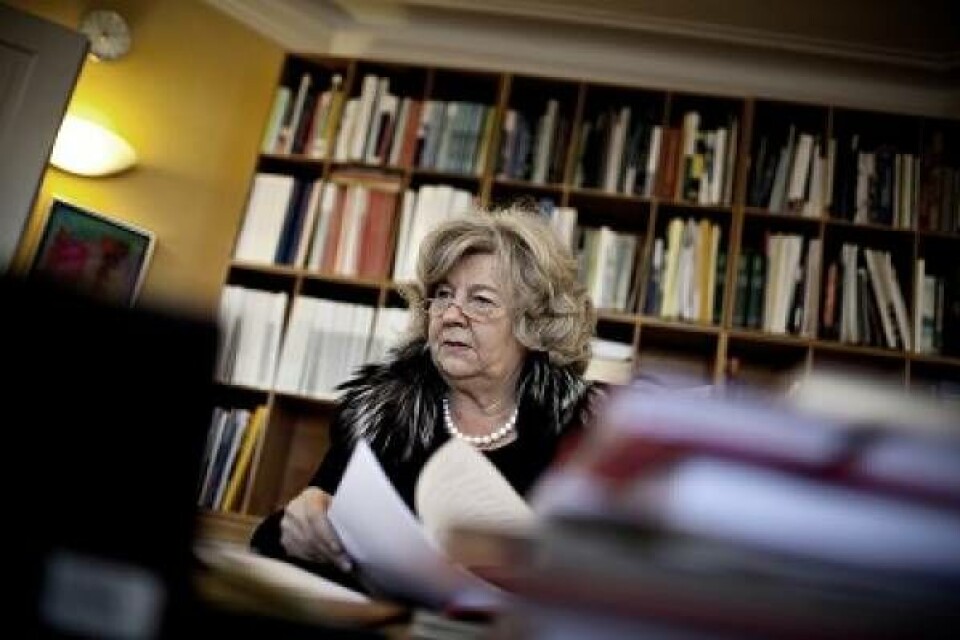 En undersøgelse i Berlingske Tidende foretaget af Gallup viser, at danskerne vil fyre integrationsministeren. Foto: Joachim Adrian Polfoto
