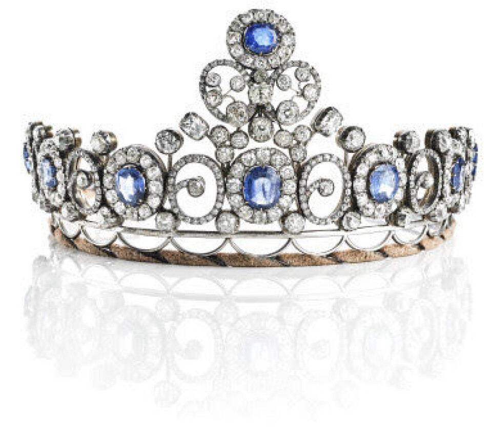 Kongeligt diadem solgt for to mio. kr.