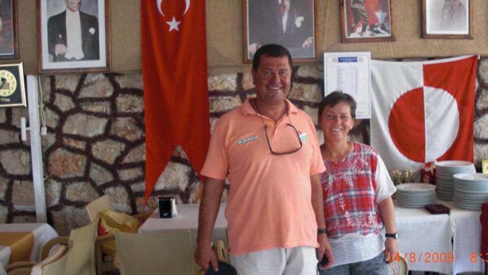 Serpil og Ismail Inan. Foto: Sermitsiaq