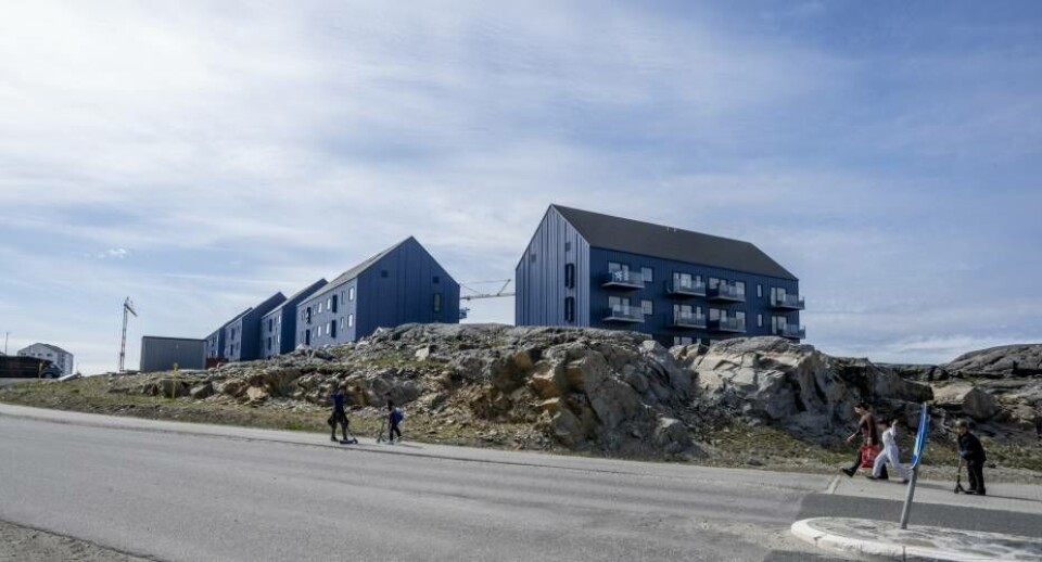 Det kommunale boligselskab Iserit tog de sidste 24 af i alt 48 lejligheder i Nuffit i Qinngorput i brug i midten af juni.