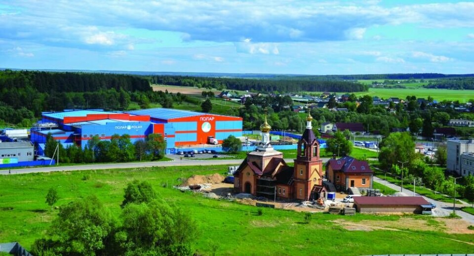 Fabrikken i Rusland. – Vi ejer 75 procent af fabrikken, mens vores russiske partner har 25 procent. Vi kan ikke bare smide vores partner på porten, siger Henrik Leth.