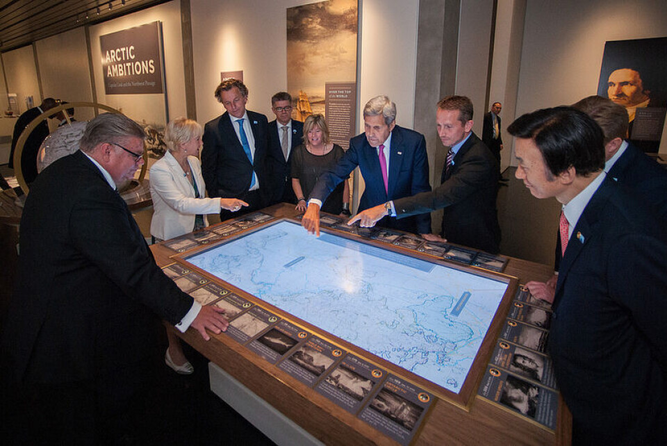 Udenrigsminister, Kristian Jensen (V) på museum med John Kerry, der er USAs udenrigsminister