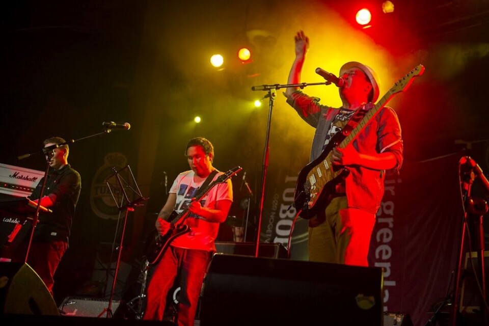 Pop-rock-gruppen Sussat fra Nuuk giver koncert i Katuaq fredag den 3. oktober