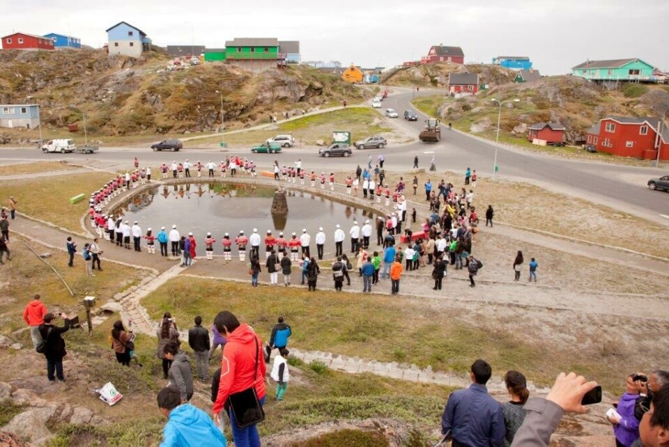 Gymnasieelever fra GUX Sisimiut skal fremover arbejde sammen med folkeskoleelever fra Minngortuunnguup Atuarfia
