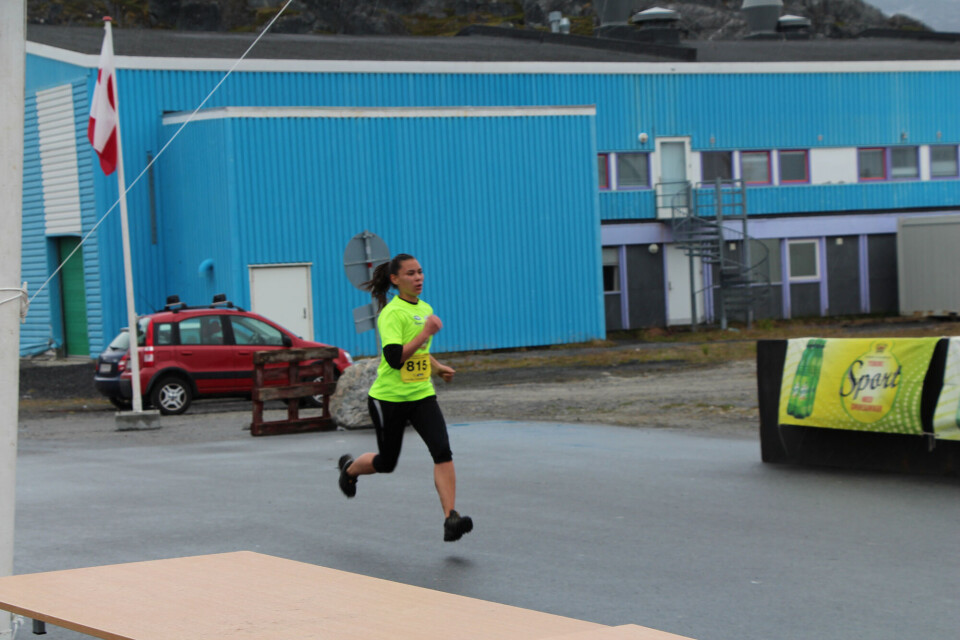 Billedet taget ved sidste års KangNu Running Race KangNu Running Race 2014