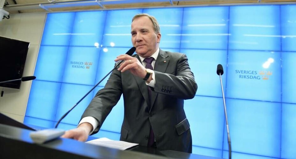 Regering i Sverige på plads efter fire måneder