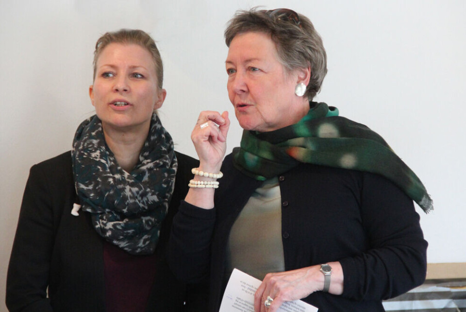 Borgmester i Kommuneqarfik Sermersooq, Asii Chemnitz Narup, (til højre) Ippiarsuk, plejehjem, Nuuk
