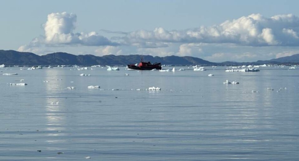 Det er vigtigt med ekstra opmærksomhed, når fjorden er fyldt med is. Arkivfoto.