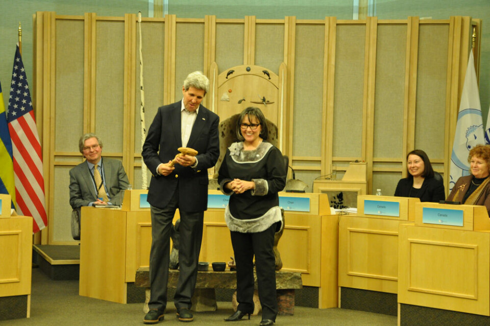 John Kerry, Leona Aglukkaq, Arktisk Råd, Iqaluit
