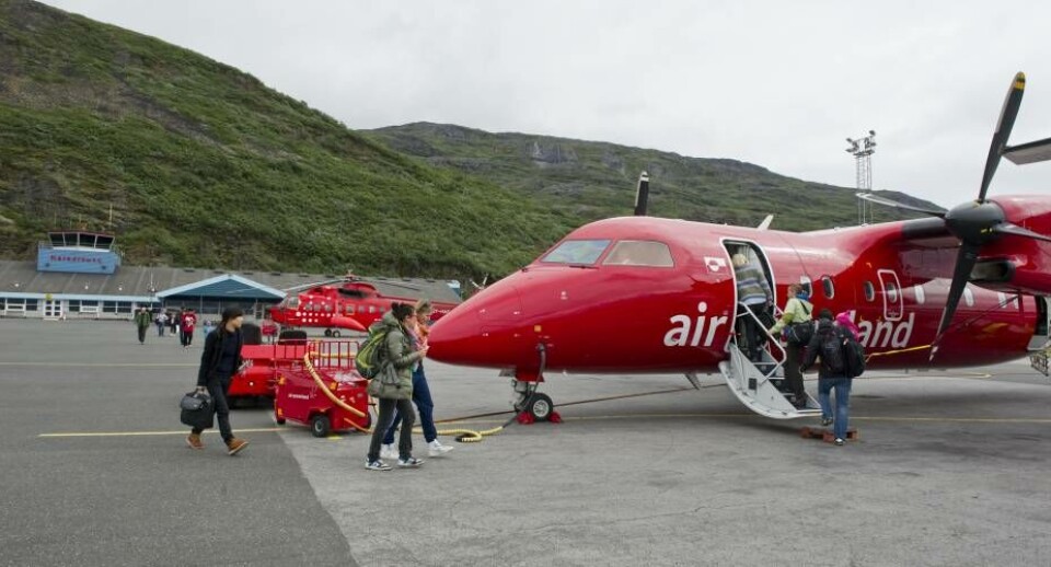 Sådan kender vi Narsarsuaq i dag, nemlig som en lufthavnsbygd. Men nu foregår der en transformation af bygden så den fremover skal fungere som innovativt område og turismedestination.