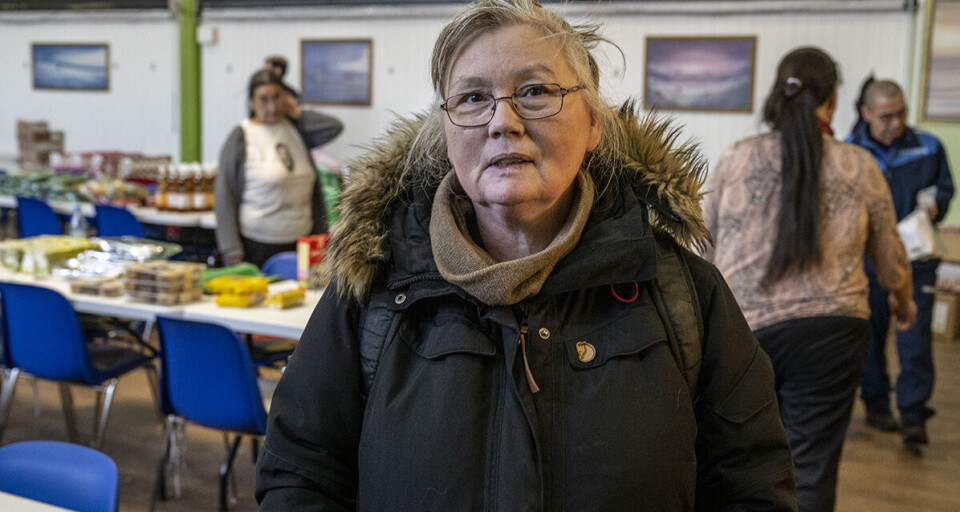 Frivillige deler mad ud til 145 husstande