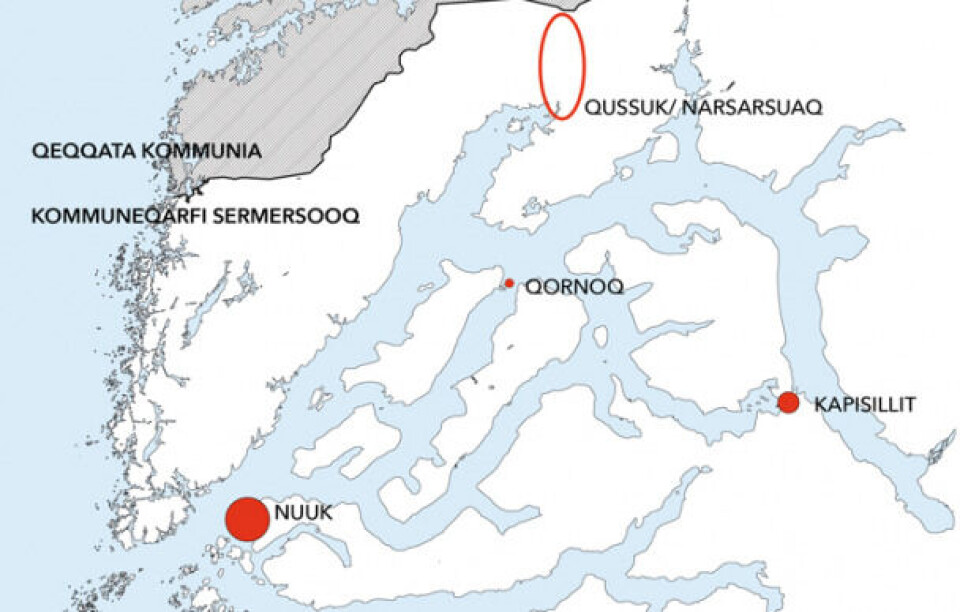 Et område i Qussuk ved Nuuk bliver et område for sportsfiskeri