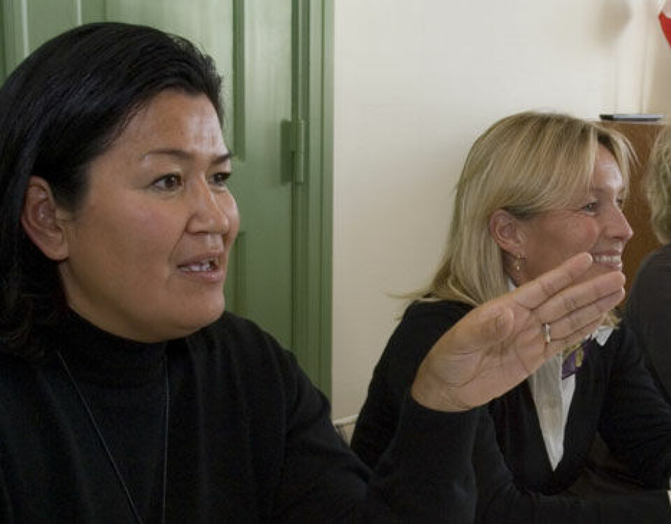 De to ministre mødes i dag over en bid mad.