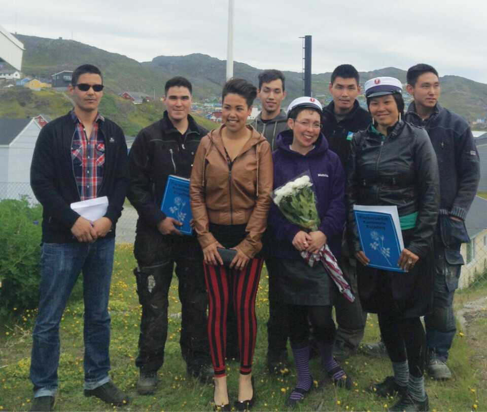 Piareersaarfik,nyuddannede lærlinge, Qaqortoq