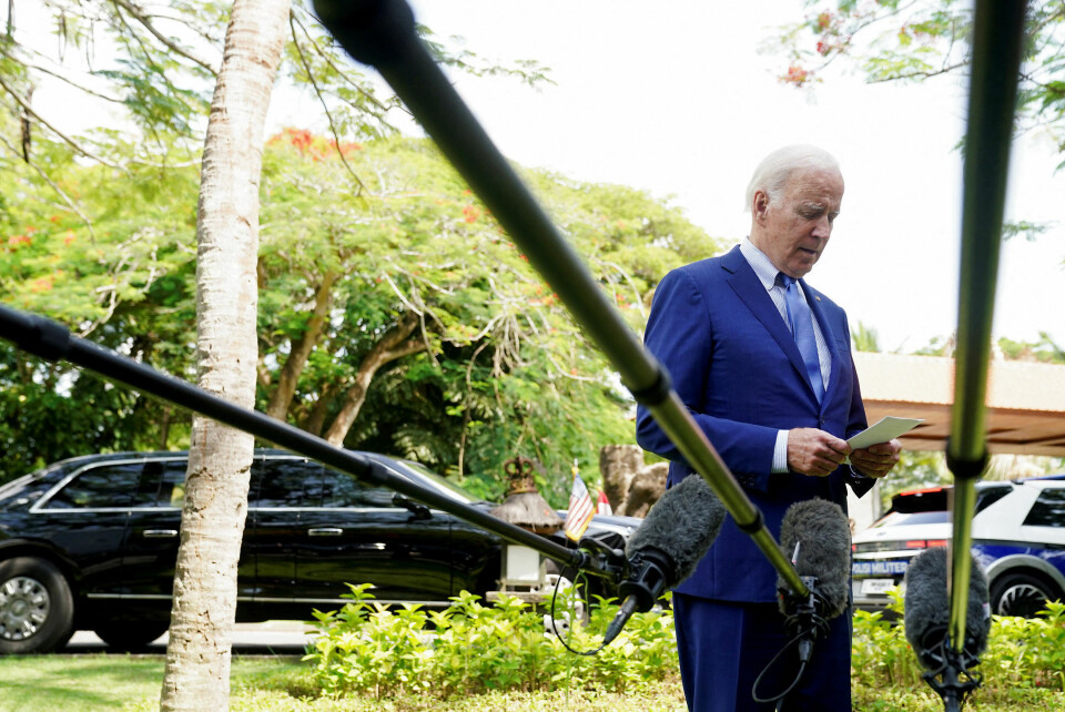 USA's præsident, Joe Biden, kan få sværere ved at få sin politik igennem frem mod præsidentvalget, når Kongressen er delt mellem republikanerne og demokrater, vurderer analytiker. (Arkivfoto).