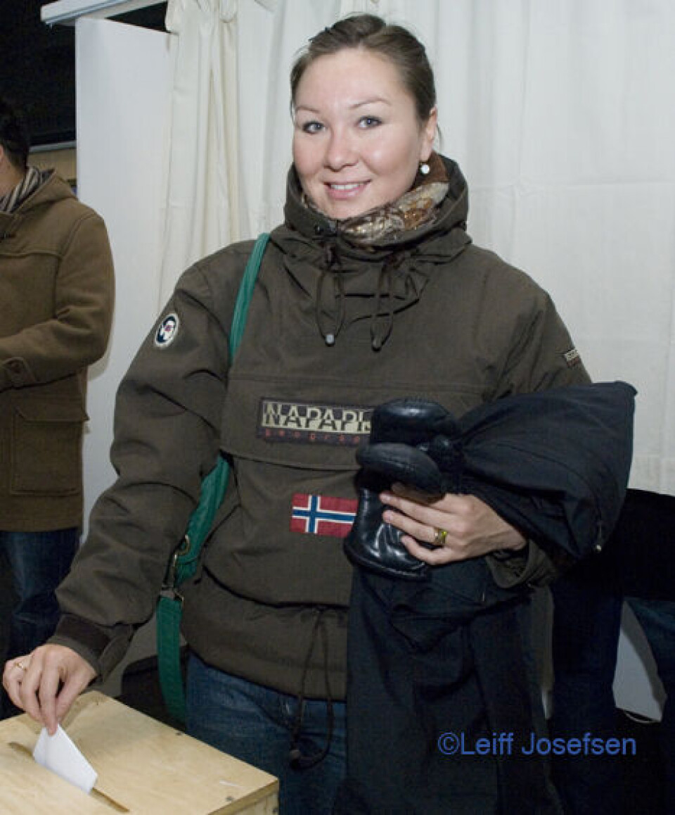 Juliane Henningsen fik flest stemmer i Uummannaq.