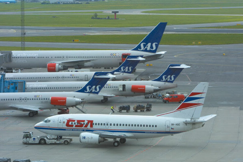 SAS er steget 4,42 procent, siden aktiespillet begyndte, men faren kan ligge og lure lige om hjørnet, hvis olien stiger yderligere den kommende tid.