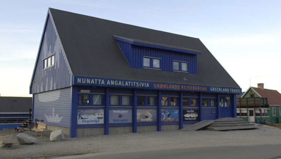 Grønlands Rejsebureau fylder i dag tirsdag 25 år. Foto: Leiff Josefsen.