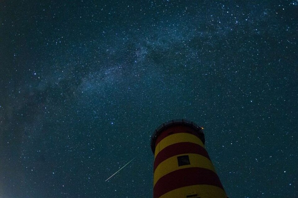 Både i juli og august har man kunnet se stjerneskud fra meteorsværmen Perseiderne. Mandag og tirsdag topper stjerneskudsstormen. (Arkivfoto)