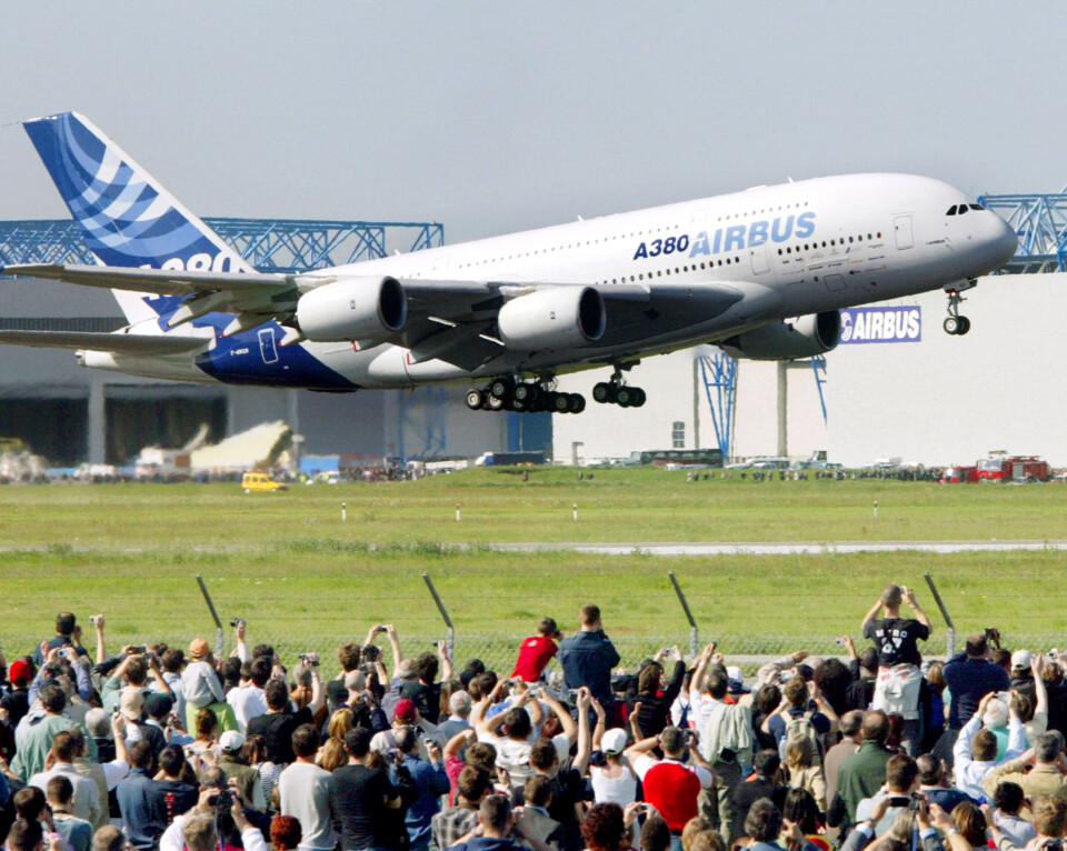 Slut for verdens største passagerfly